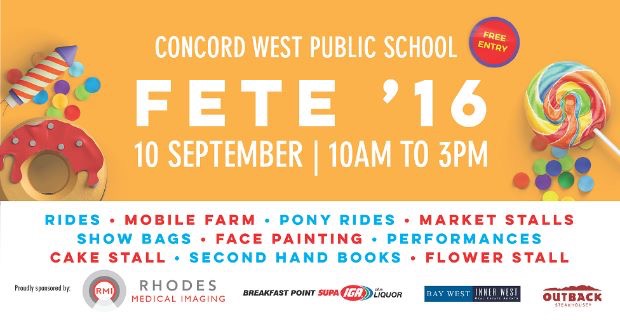 Concord West Public School Fete