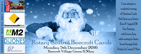 Rotary Club of Beecroft- Carols by Candlelight