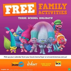 Event Cinemas Top Ryde City- School Holiday Program
