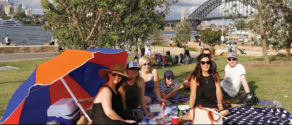 Australia Day 2017 at Barangaroo Reserve