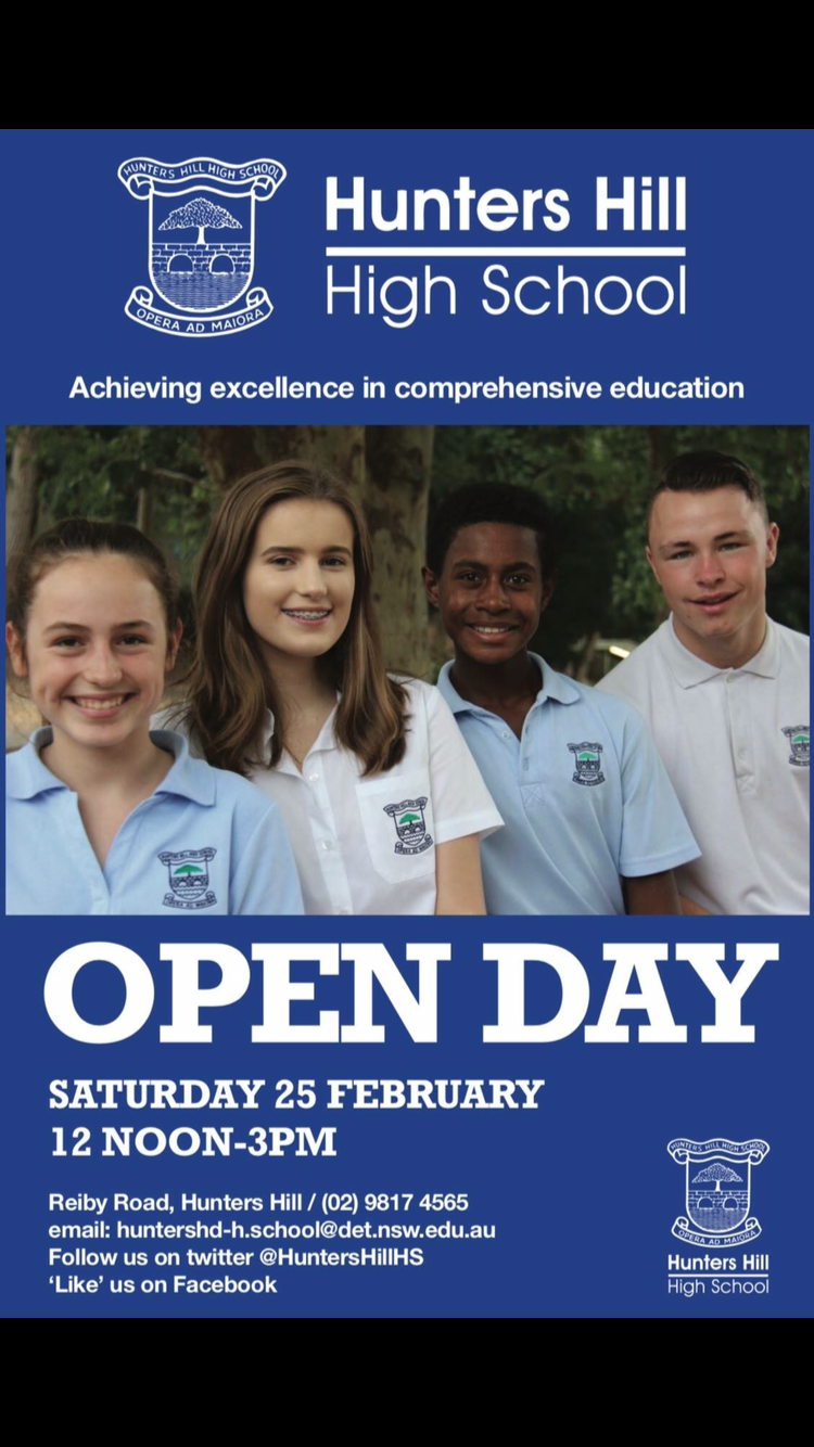 Hunters Hill High School Open Day