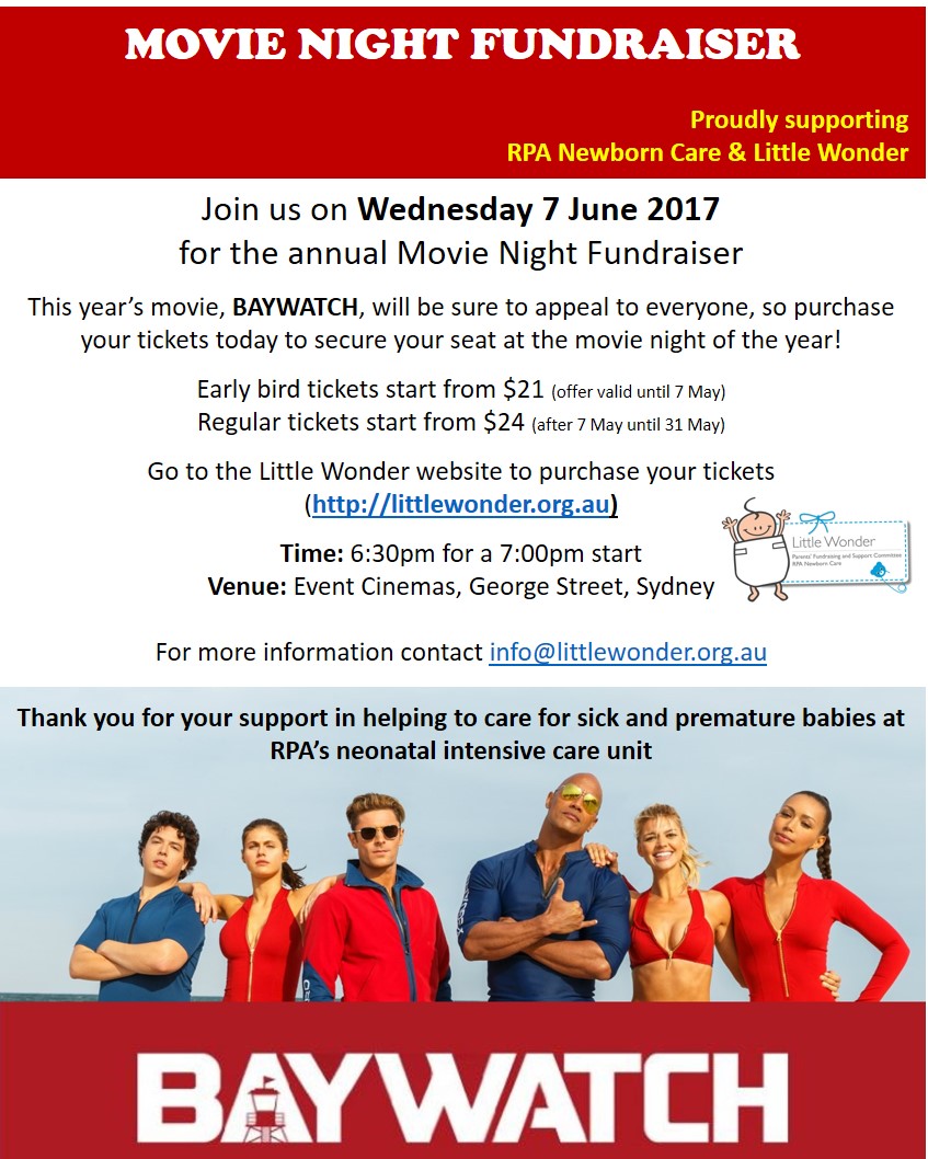 Little Wonder Movie Night Fundraiser