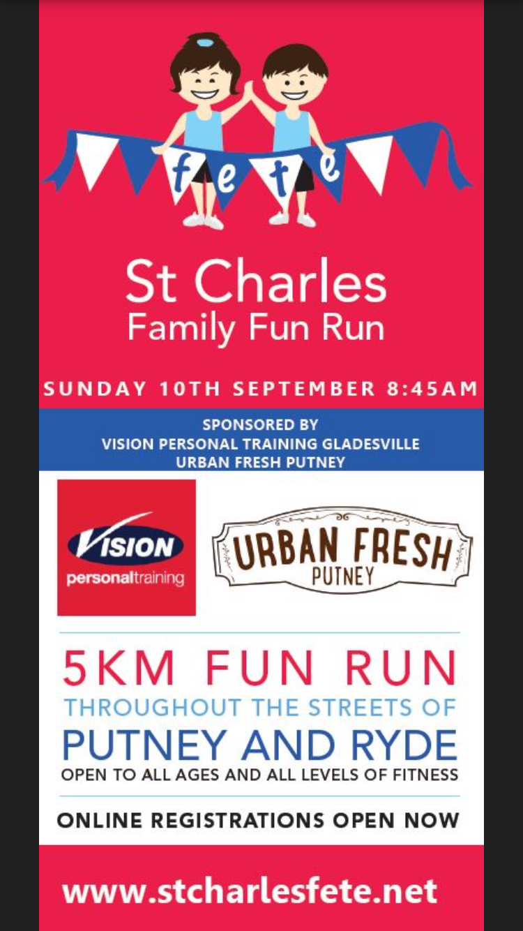 St Charles School Ryde Community Fun Run