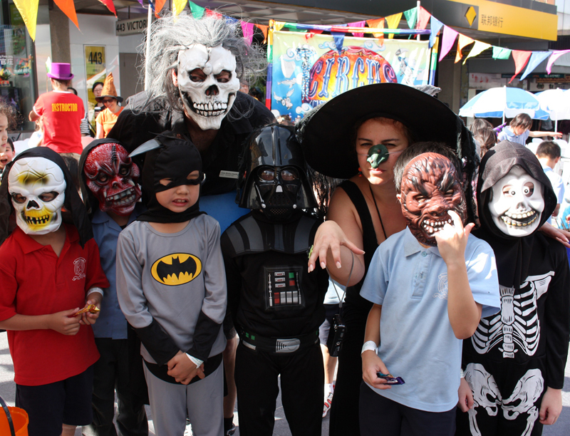Halloween at Chatswood Mall Market