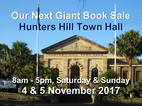 Hunters Hill Lifeline Book Fair 2017