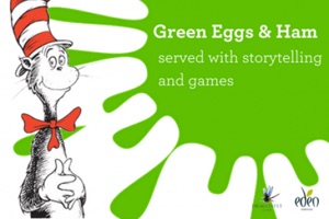 Green Eggs & Ham Storytelling Breakfast, Eden Gardens