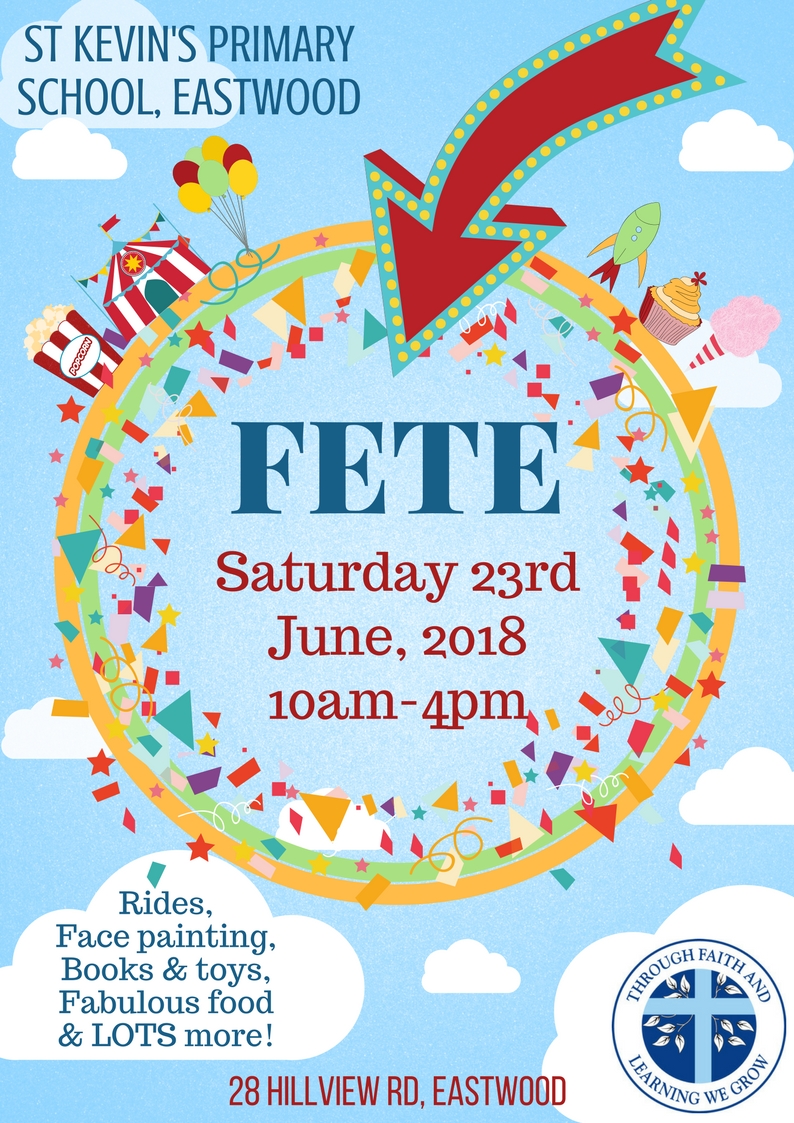 St Kevin's Primary School Eastwood Fete