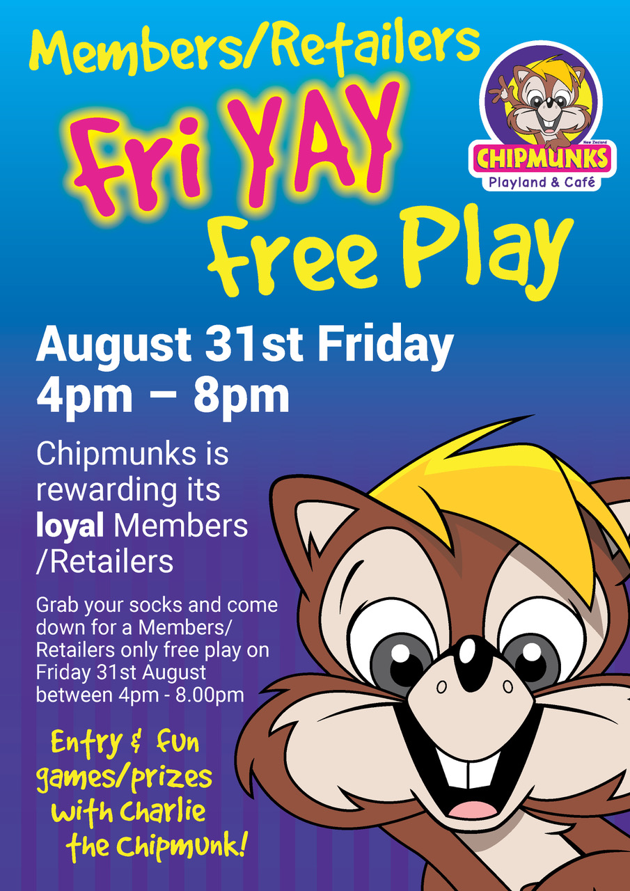 Macquarie Chipmunks FREE PLAY DAY for members