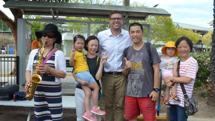 Mayor's Morning Tea - Jim Walsh Park, Eastwood