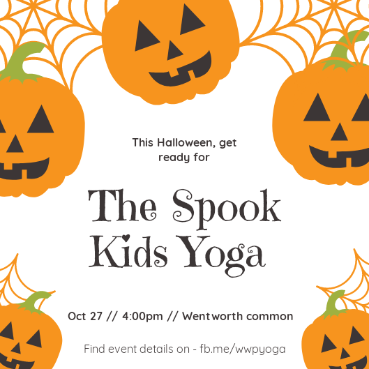 Halloween yoga for kids