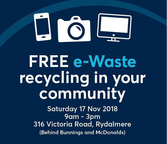 Community e-waste drop-off day, Rydalmere