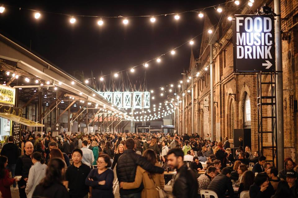 Carriageworks Winter Night Market