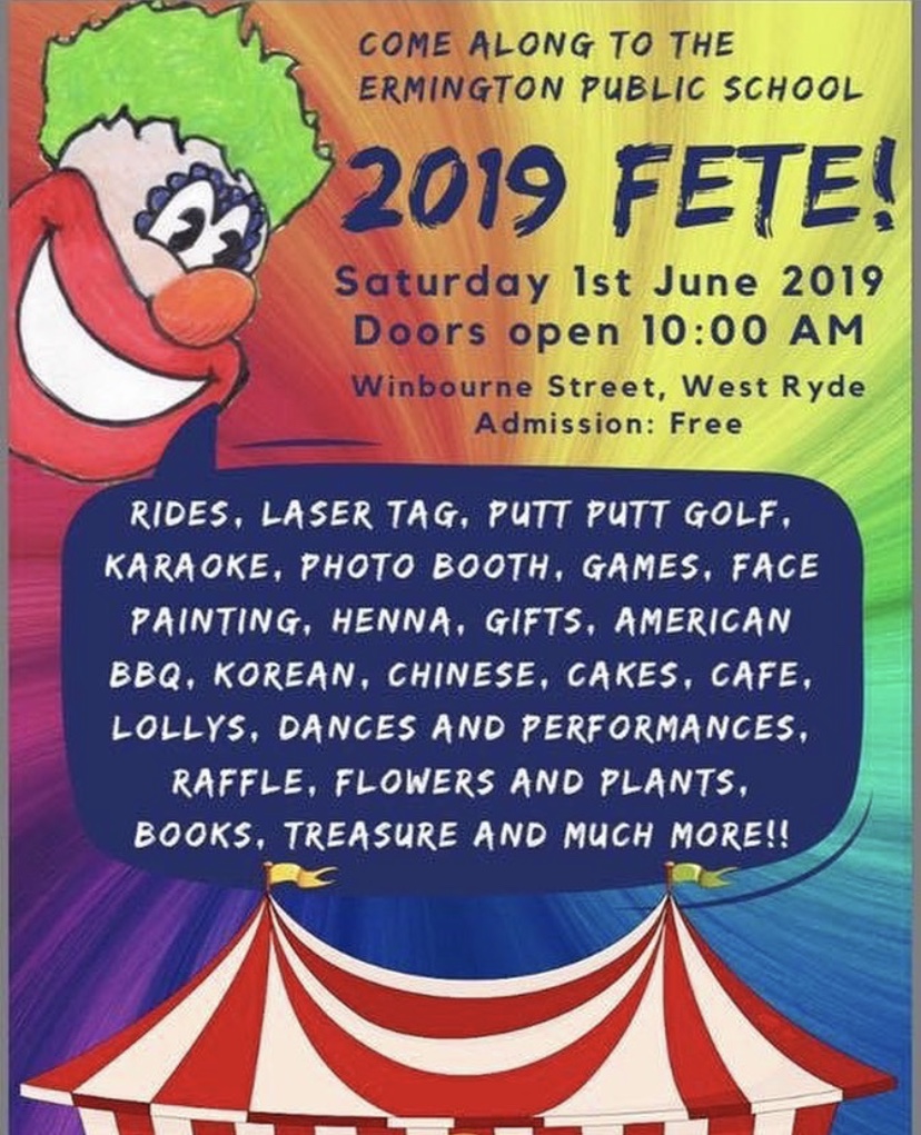 Ermington Public School Fete