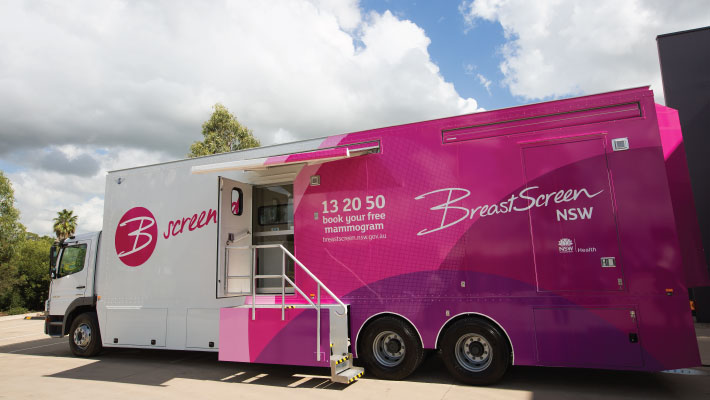 Get your free breast screen at Ryde Civic Centre