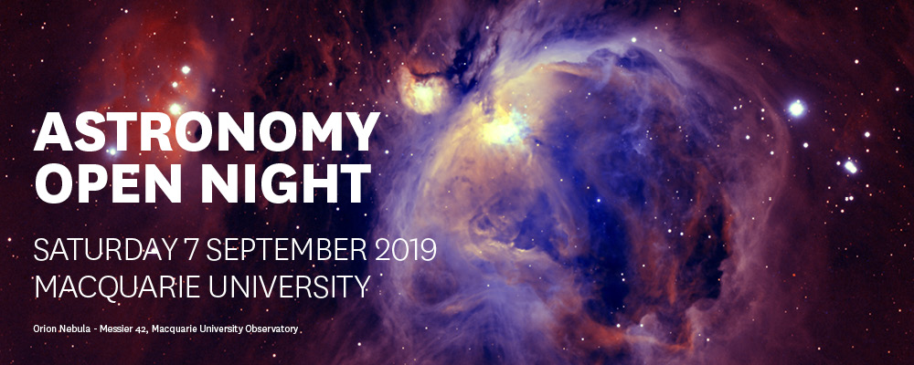 Astronomy Open Night at Macquarie University
