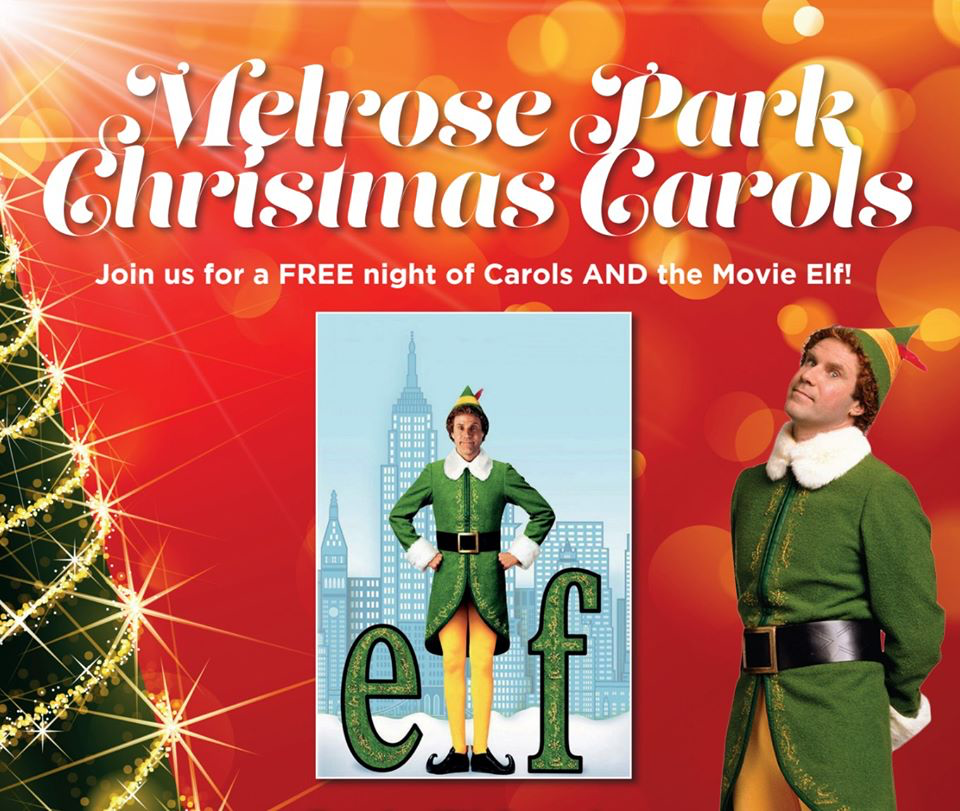 Melrose Park Christmas Carols & Movie