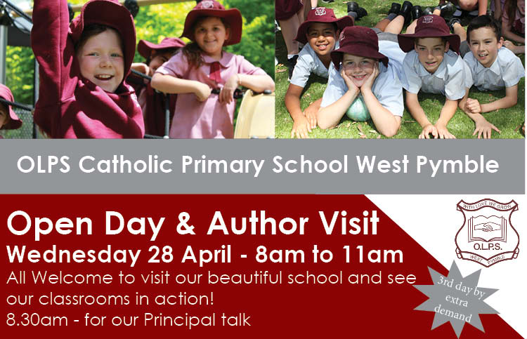 OLPS West Pymble Catholic Primary School Open Day & Author visit