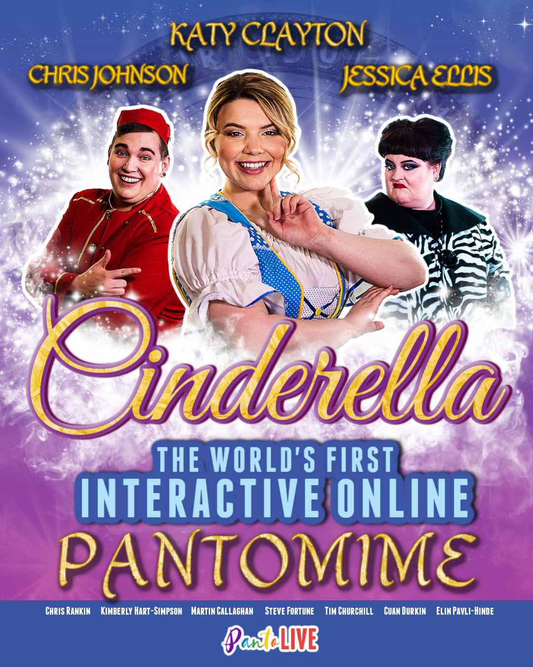 Cinderella Live- Online Winter Pantomime