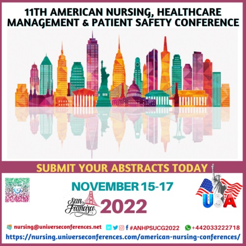 11th American Nursing, Healthcare Management, and Patient Safety Conference