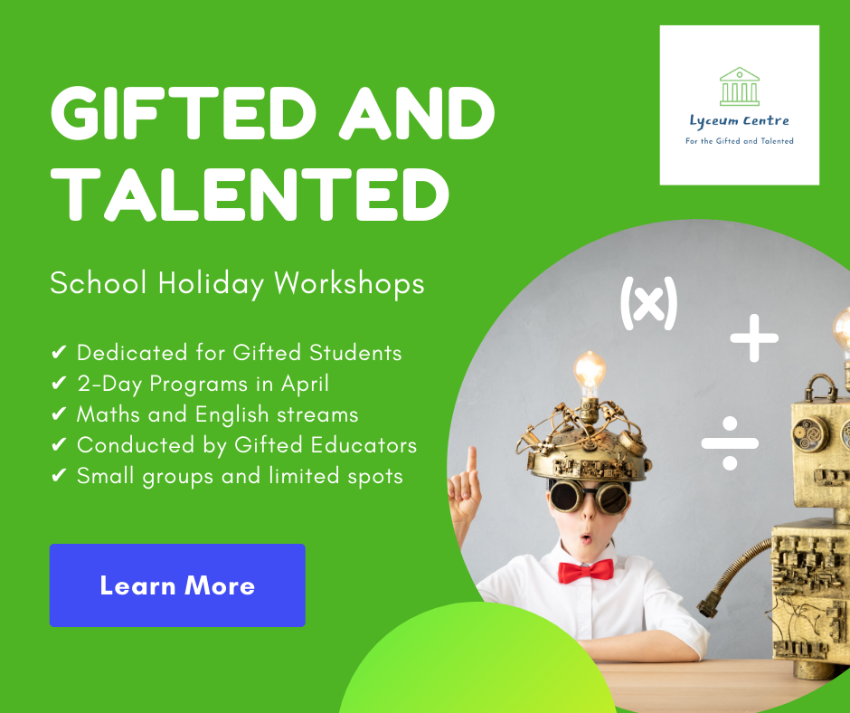 Gifted and Talented School Holiday Workshop @ Epping