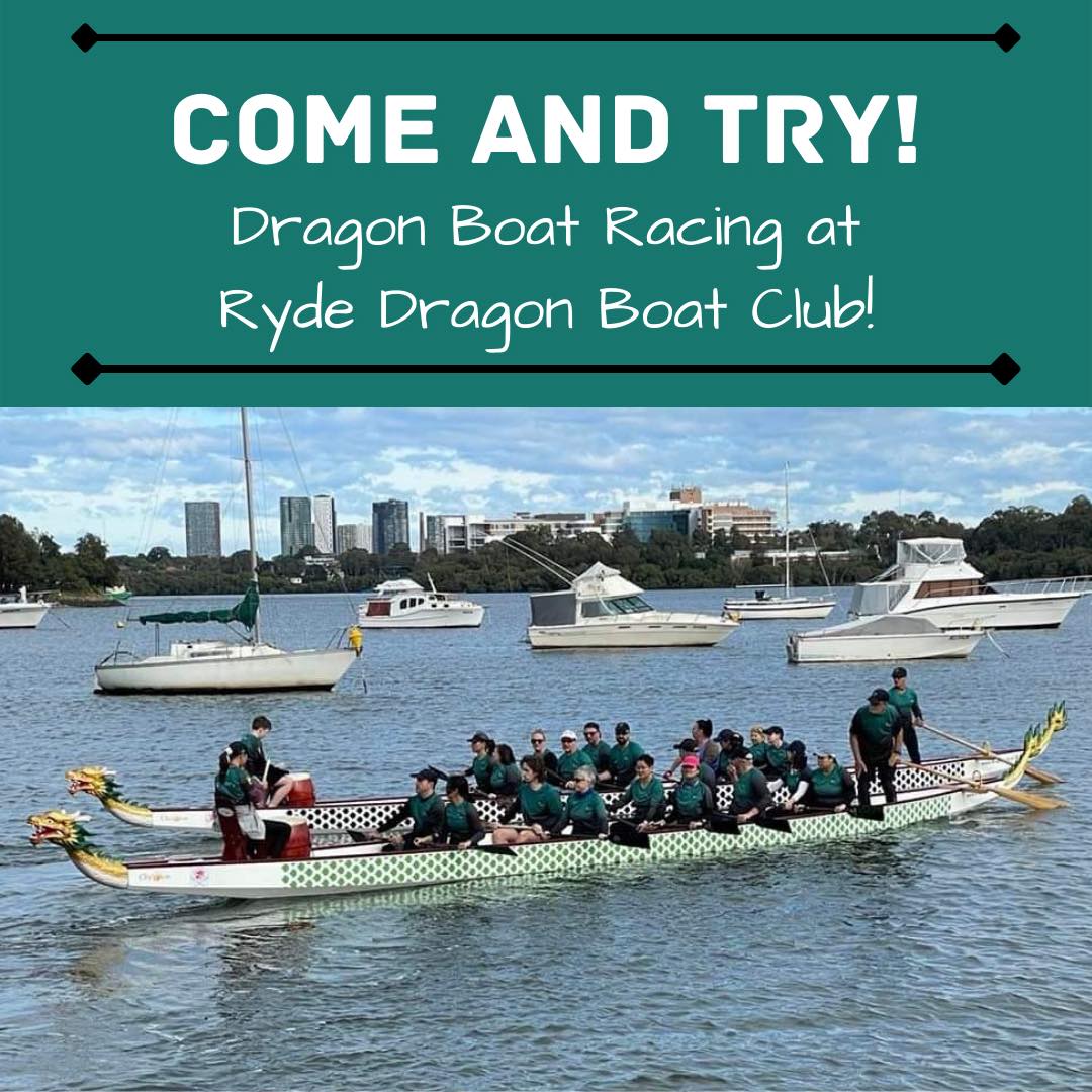 Ryde Dragon Boat Club Come and Try Day