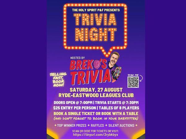 Holy Spirit Trivia Night