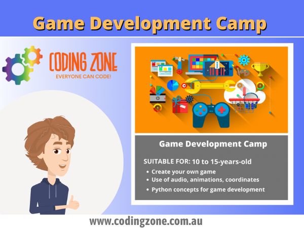 Game Development Camp 10 -15 years old