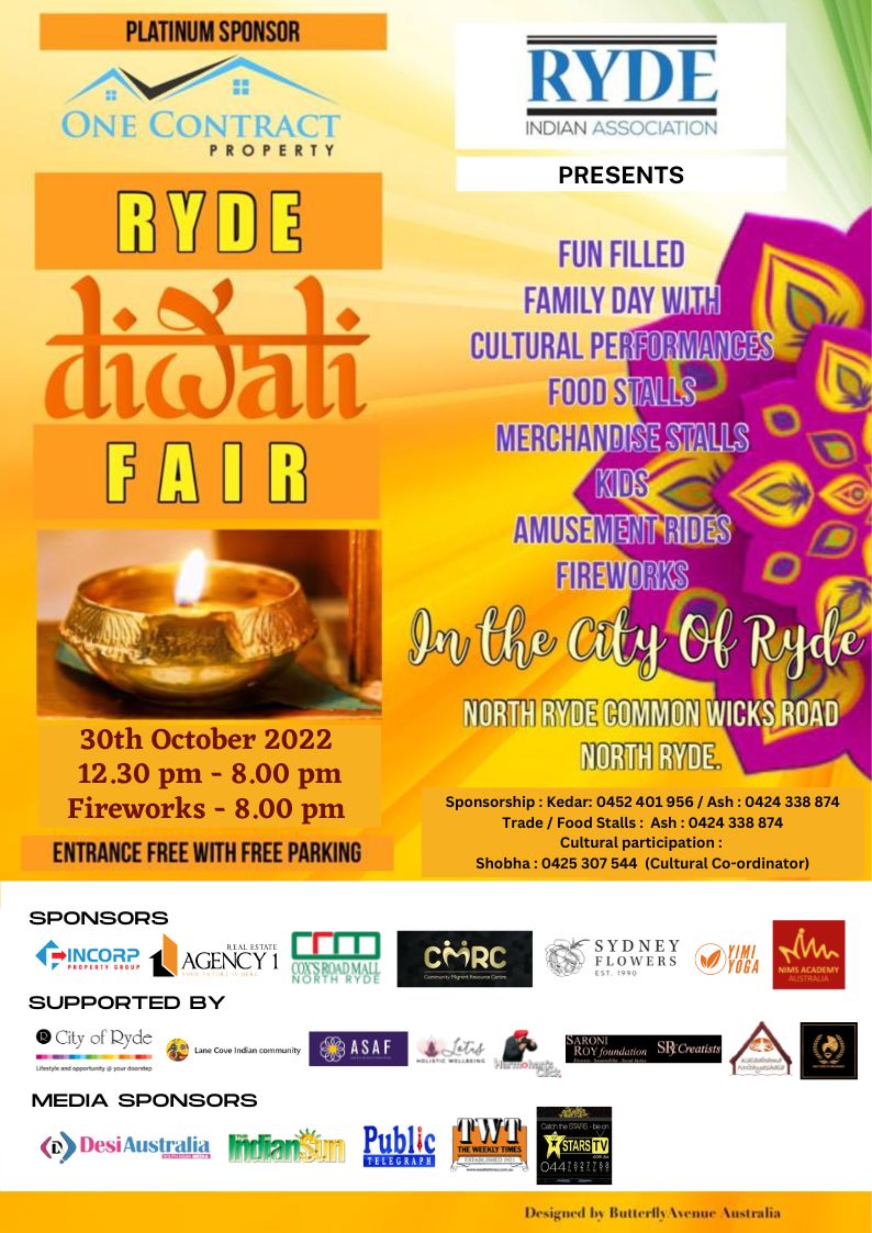 Diwali Fair - In the City of Ryde