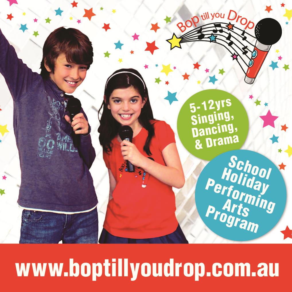 Bop Till You Drop - School Holiday Program