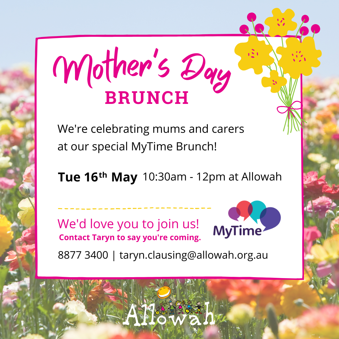 MyTime Mothers Day Morning Tea