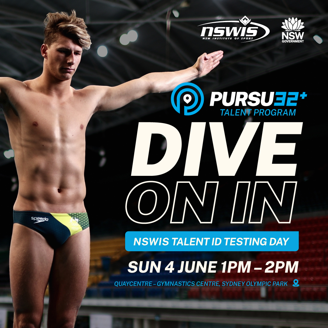 NSWIS PURSU32+ Diving Talent Day, NSW Institute of Sport