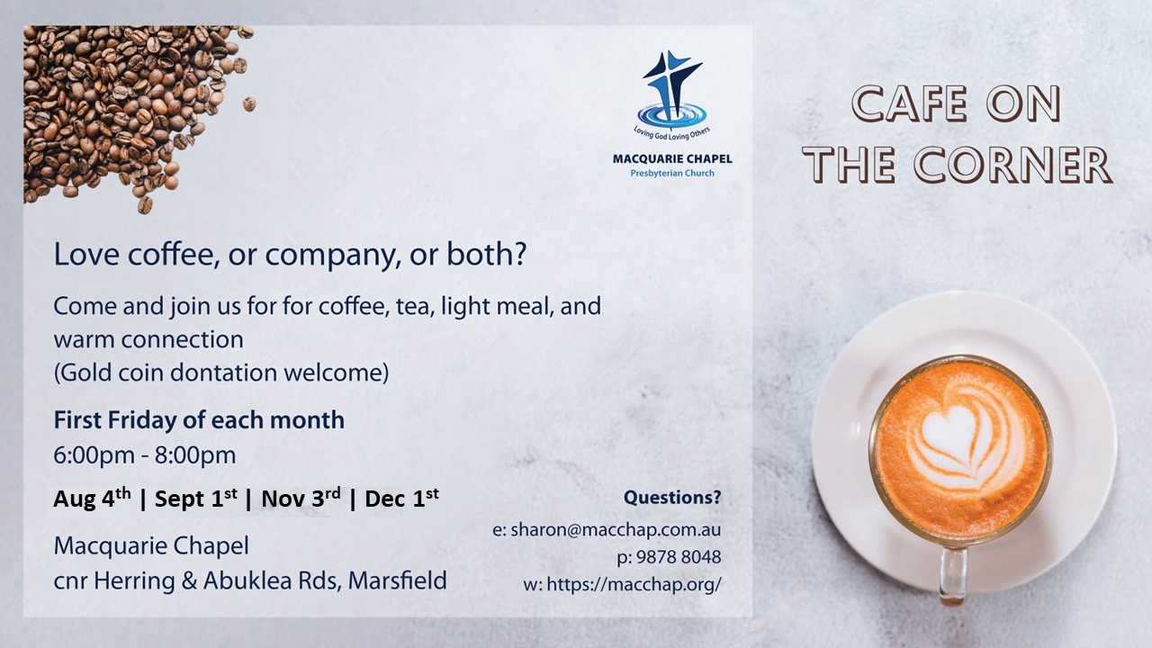 Cafe' on the Corner