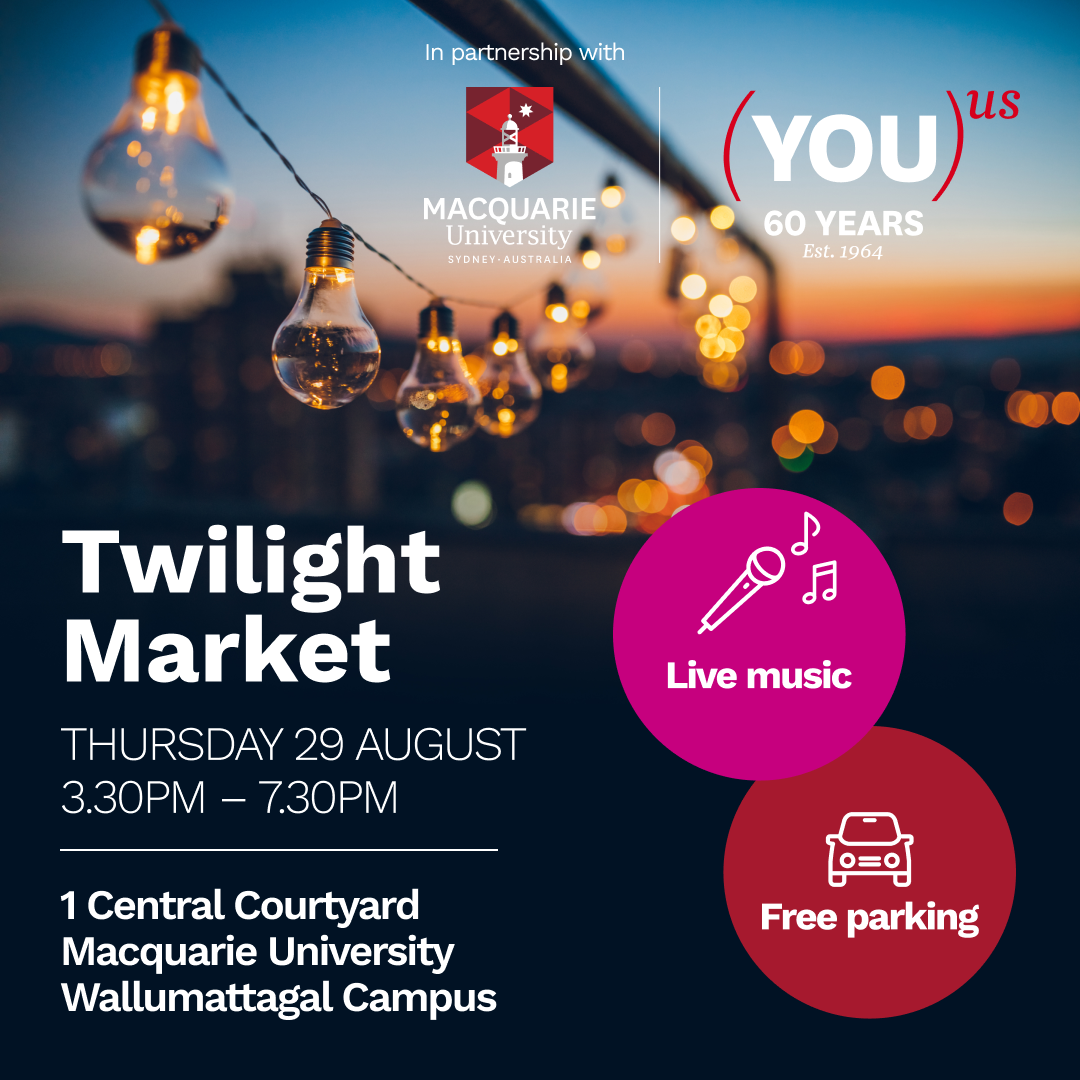 Twilight Market at Macquarie University