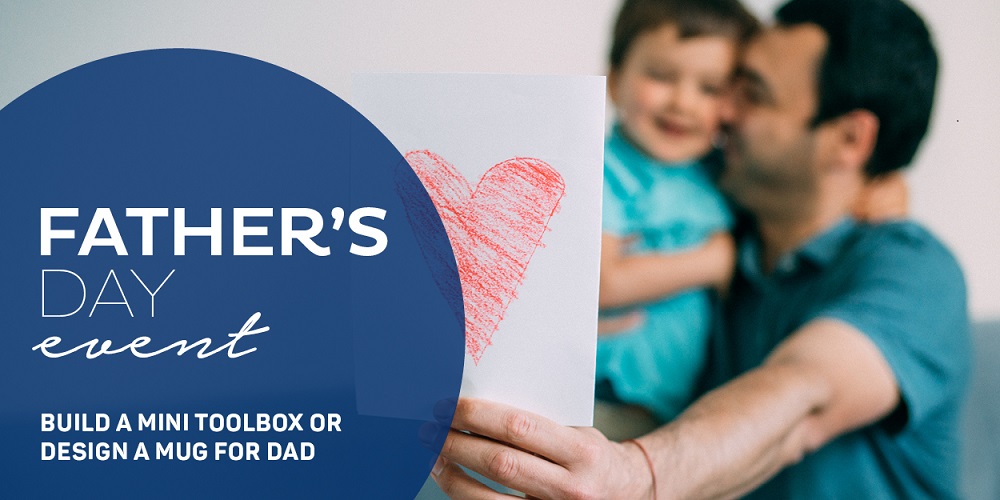 Father's Day Event: Build & Design something for Dad at Carlingford Court