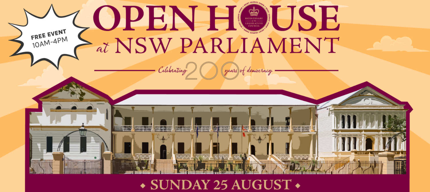 Open House at NSW Parliament