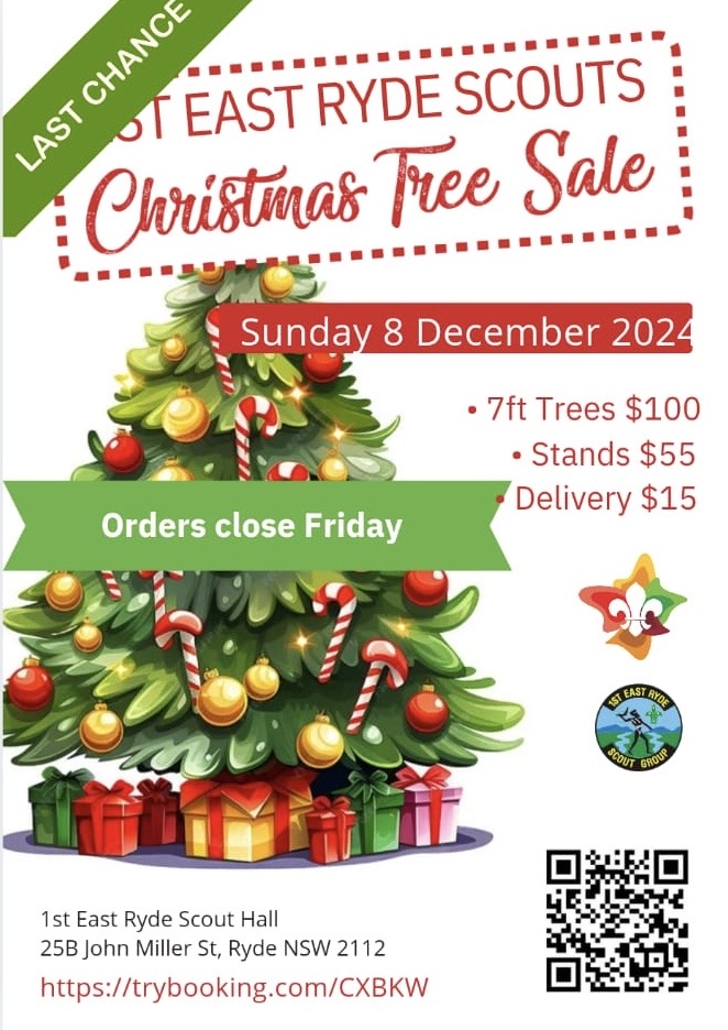 East Ryde Scouts Christmas Tree Sale