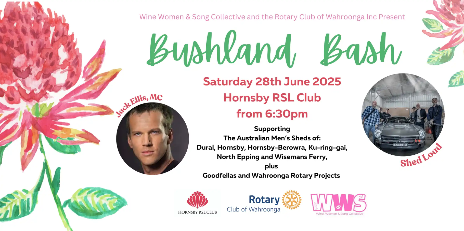Wine Women & Song: Bushland Bash