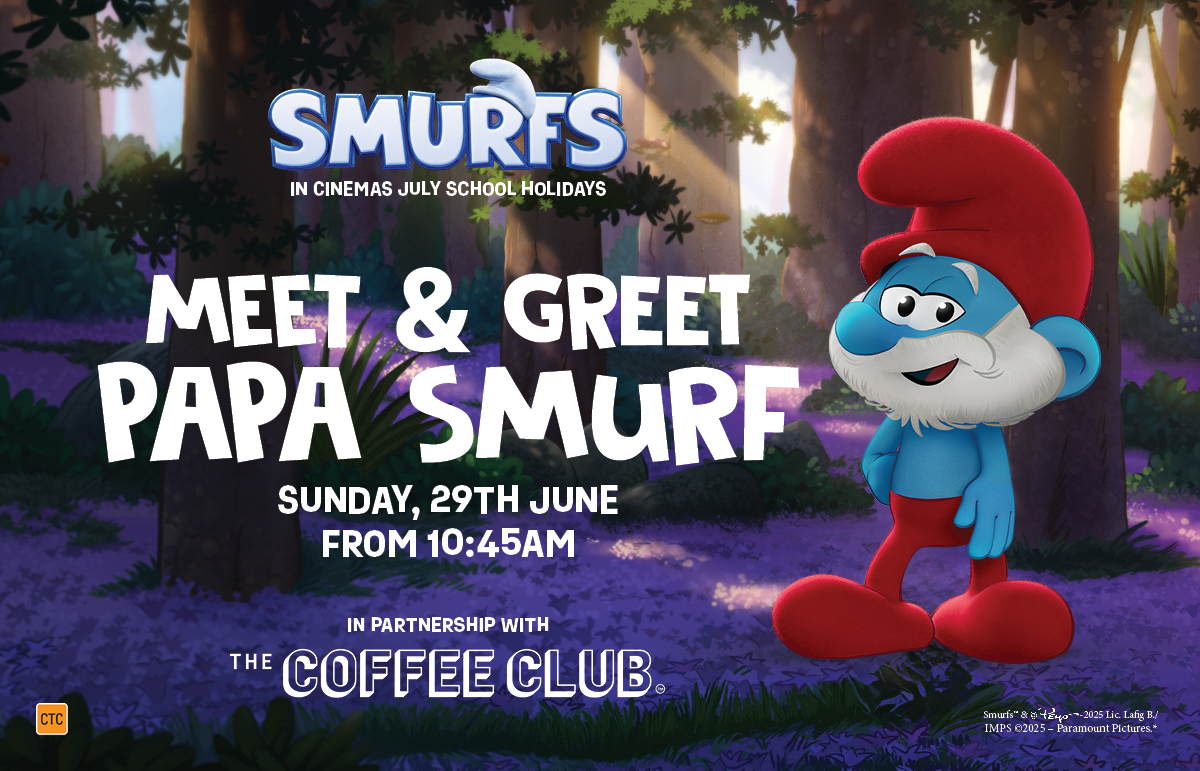 Papa Smurf Meet & Greet at Top Ryde City