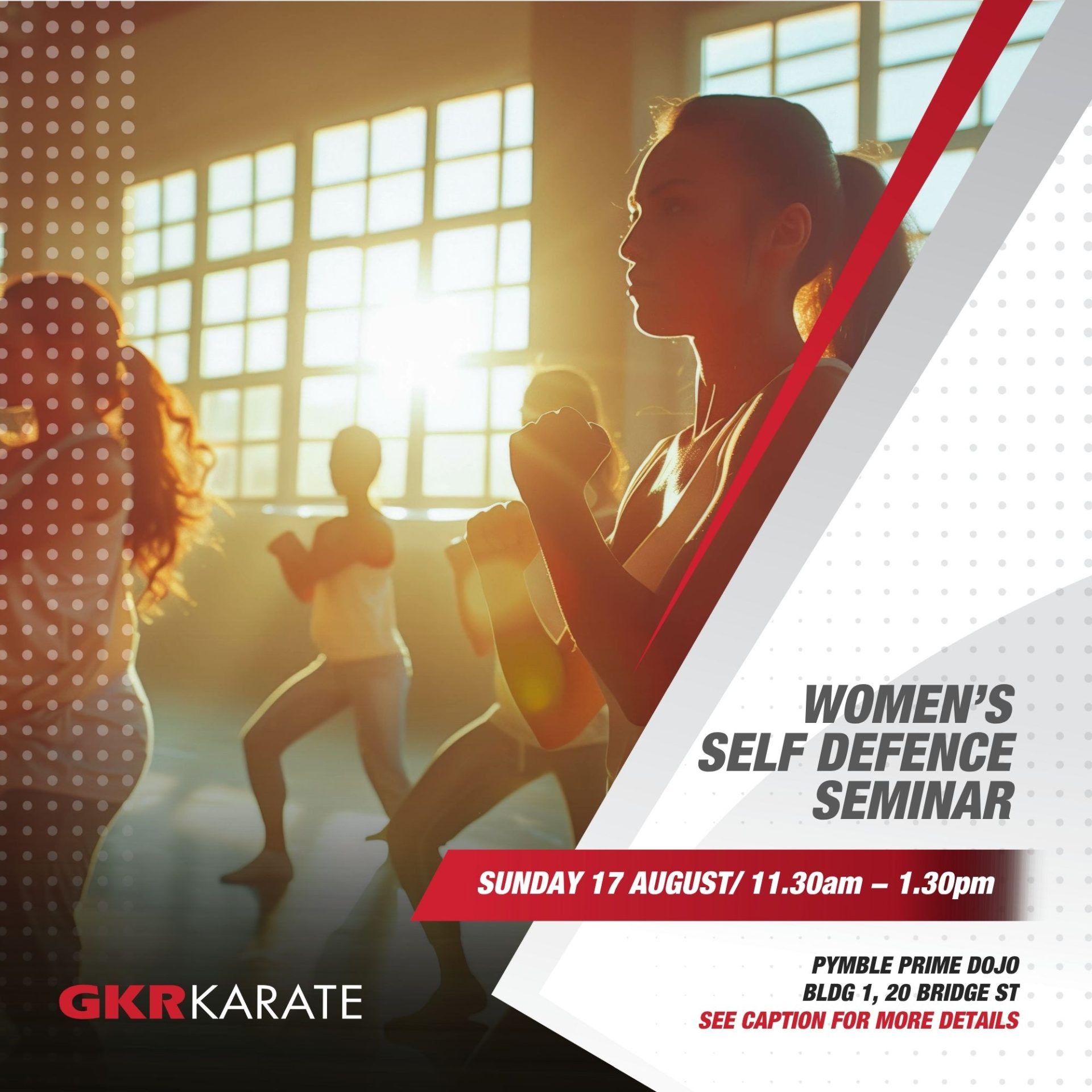 GKR Karate Women\'s Self Defence Seminar