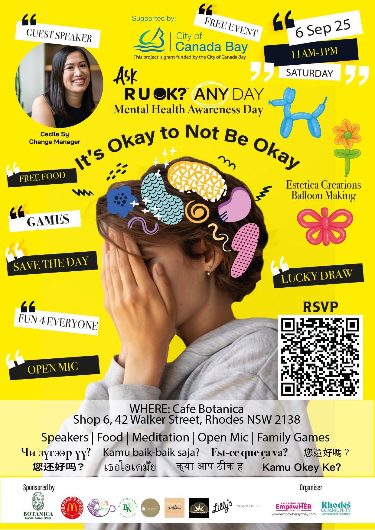 It's Okay to Not Be Okay: Mental Health Awareness Day!