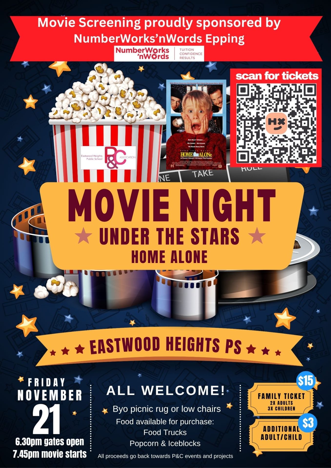 Eastwood Heights Public School’s Movie Night Under the Stars