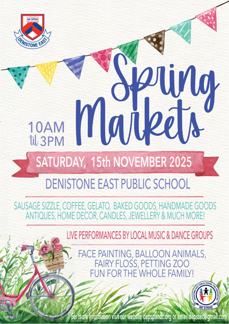 Denistone East Public School Spring Markets