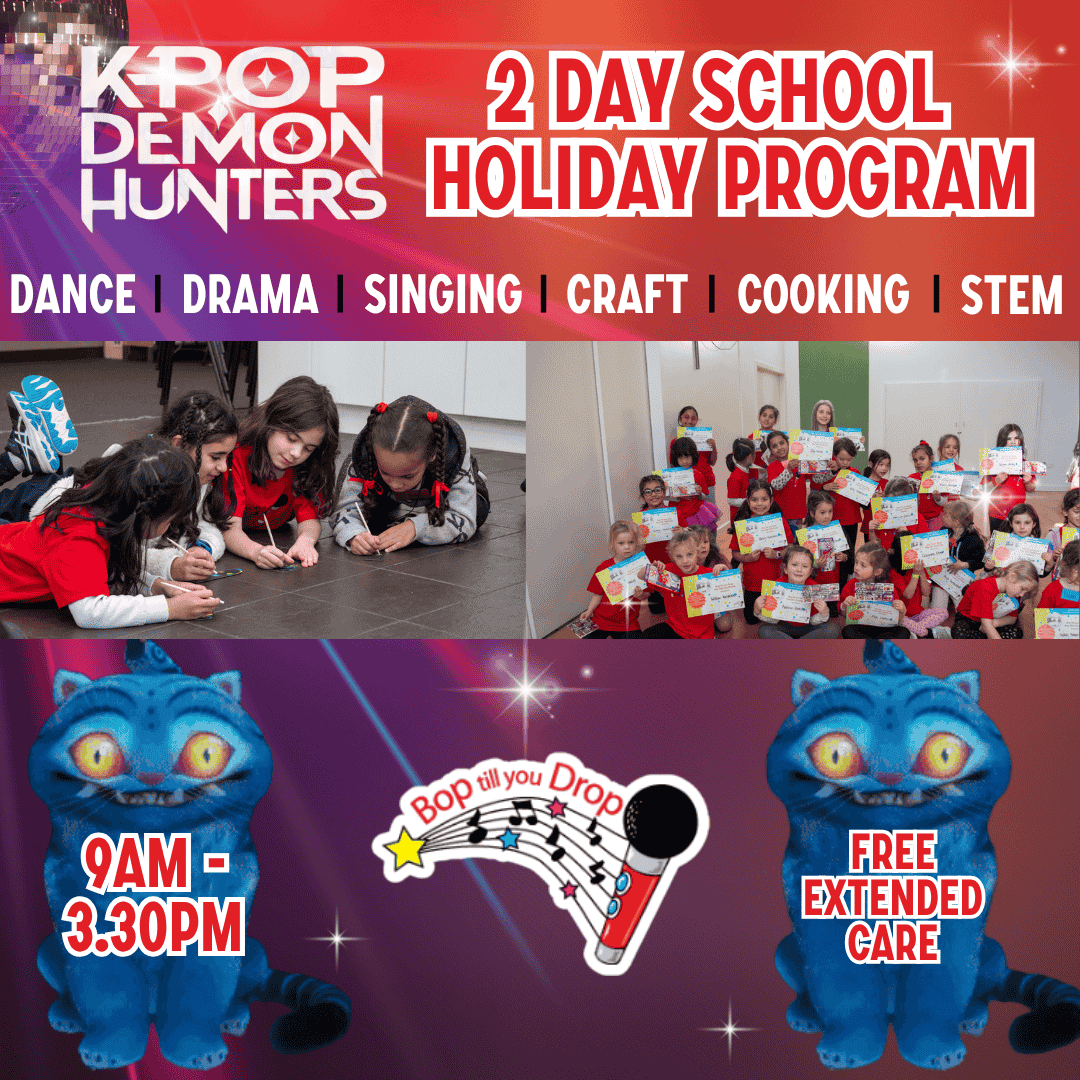 Bop till you Drop KPOP School Holiday Workshop - Gladesville